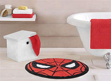 Load image into Gallery viewer, Jay Franco Marvel Comics Avengers Blast Tufted Cotton Bath Rug, Kids Bath Features Spiderman (Official Marvel Product)