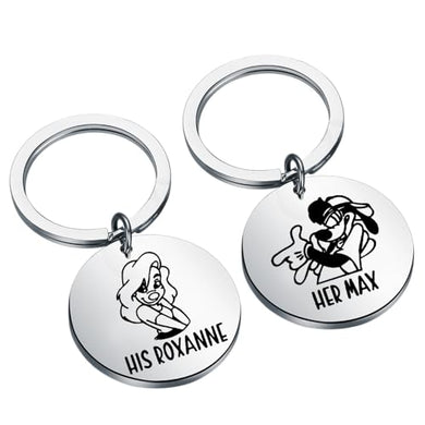 Her Max - His Roxanne Keychain