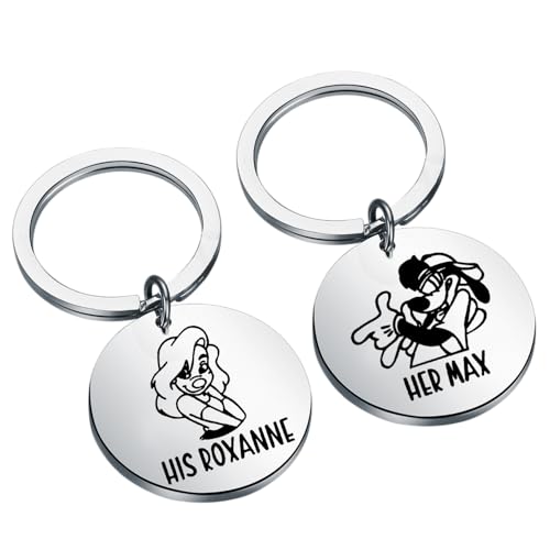Her Max - His Roxanne Keychain