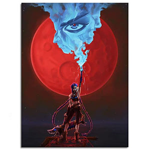 Jinx & Vi  Canvas Prints (Multi-Sizes)