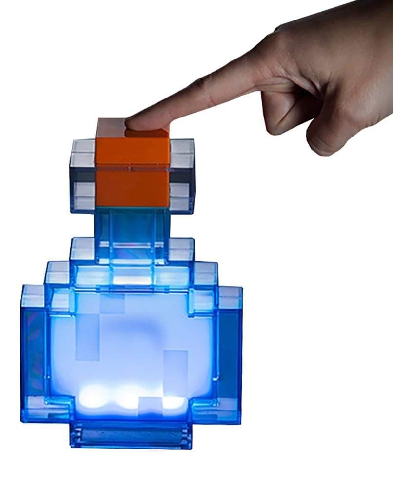 Minecraft Potion Bottle Color-Changing LED Desk Lamp