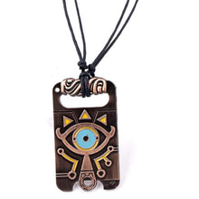 Load image into Gallery viewer, Sheikah Eye Dog Tag Necklace