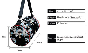 Duffel Bag With Shoe Compartment - Jujutsu Kaisen