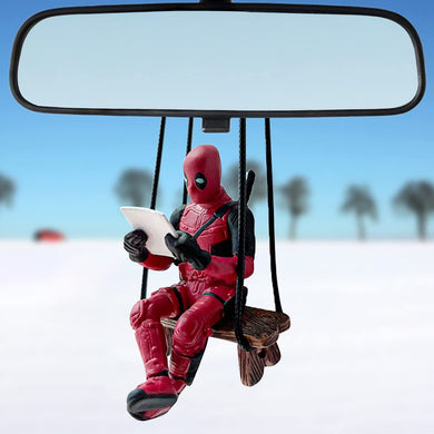 Deadpol Car Mirror Hanging Ornament