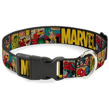 Load image into Gallery viewer, Marvel/Retro Comic Panels Dog Collar