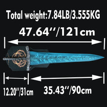 Load image into Gallery viewer, Bloodborne Full Metal Dark Moon Great Sword