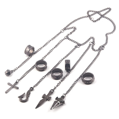 Kurapika 5 Ring Chain - Hunter X Hunter