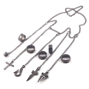 Kurapika 5 Ring Chain - Hunter X Hunter