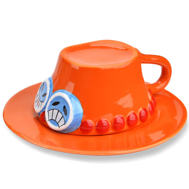 Ceramic One Piece Coffee Mugs  - Ace