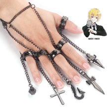 Load image into Gallery viewer, Kurapika 5 Ring Chain - Hunter X Hunter