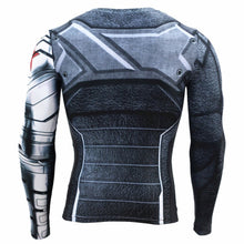 Load image into Gallery viewer, Compression Men&#39;s Long Sleeve Fitness Tee Gym