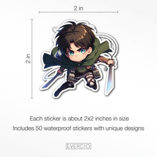 Load image into Gallery viewer, 50 Pcs Anime Stickers Mixed Pack