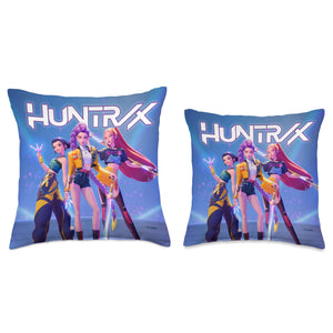 KPop Demon Hunters HUNTR/X Officially Licensed Throw Pillow