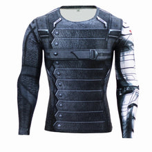 Load image into Gallery viewer, Compression Men&#39;s Long Sleeve Fitness Tee Gym