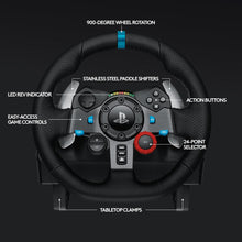 Load image into Gallery viewer, Logitech G29 Driving Force Racing Wheel and Floor Pedals