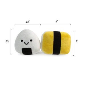 Sushi Pet Bed with Two Sushi Crinkle Toys