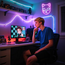 Load image into Gallery viewer, Demon Fox Neon Light