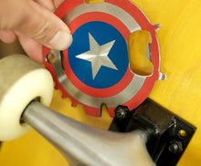 Load image into Gallery viewer, Portable Survival Camping Tool - Marvel Captain America 7-In-1 Multitool Kit