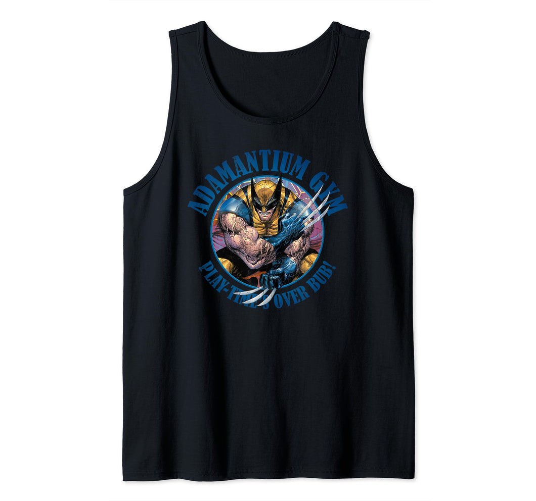Wolverine Adamantium Gym Tank Top Marvel X-Men