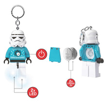 Load image into Gallery viewer, Stormtrooper Ugly Sweater Keychain FlashLight