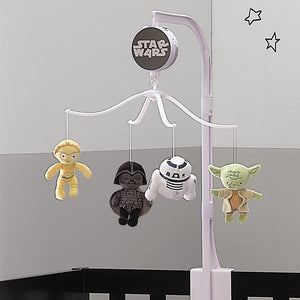 Classic Musical Baby Crib Mobile Soother Toy - Star Wars