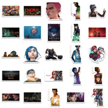 Load image into Gallery viewer, 50Pcs League of Legends Stickers Pack