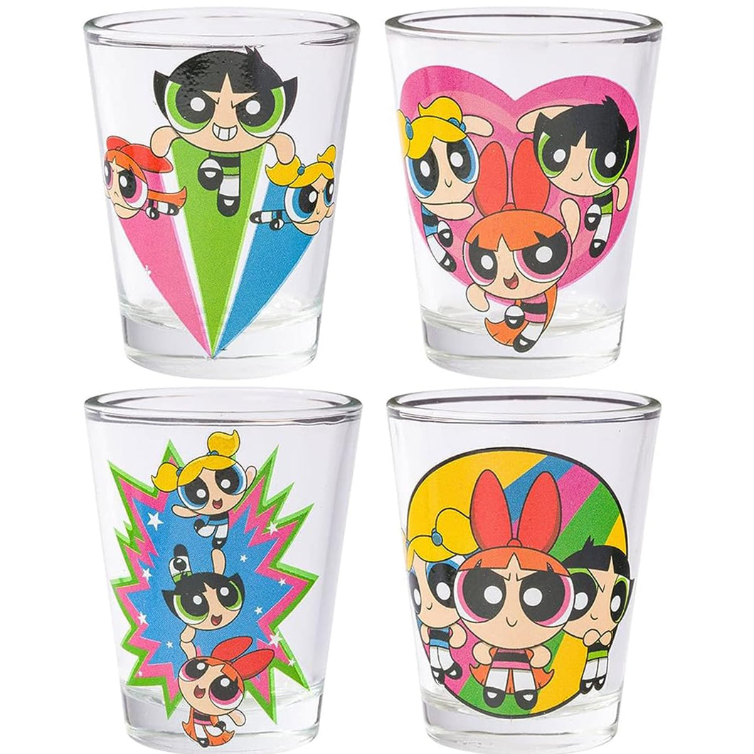 Powerpuff Girls Shot Glasses