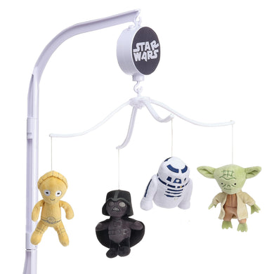 Classic Musical Baby Crib Mobile Soother Toy - Star Wars