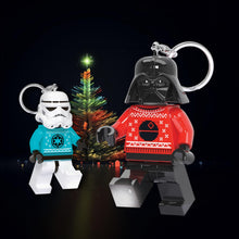 Load image into Gallery viewer, Stormtrooper Ugly Sweater Keychain FlashLight