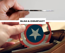 Load image into Gallery viewer, Portable Survival Camping Tool - Marvel Captain America 7-In-1 Multitool Kit