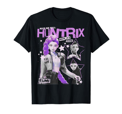Kpop Demon Hunters Halloween Rumi Vintage Y2K Style Poster T-Shirt