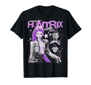 Kpop Demon Hunters Halloween Rumi Vintage Y2K Style Poster T-Shirt