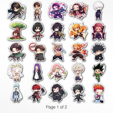 Load image into Gallery viewer, 50 Pcs Anime Stickers Mixed Pack