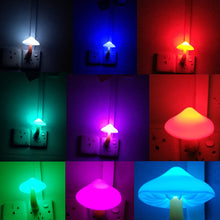 Load image into Gallery viewer, 7-Color Changing Mushroom Light LED Night Light