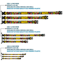 Load image into Gallery viewer, Marvel/Retro Comic Panels Dog Collar