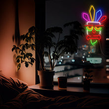 Load image into Gallery viewer, Aku Aku Neon Sign - Crash Bandicoot