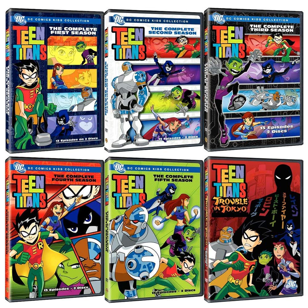 Teen Titans : Complete Original Series Seasons 1-5 & Trouble in Tokyo TV Movie