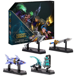 League of Legends True Metal Weaponry 4-Pack