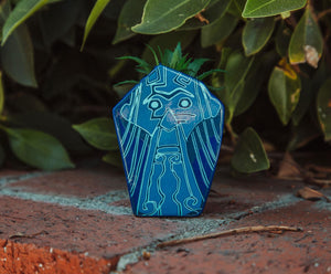 Atlantis: The Lost Empire Stone Face Ceramic Mini Planter