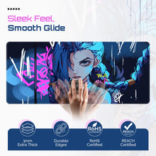 Load image into Gallery viewer, Jinx Large Gaming Mouse Pad