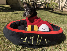 Load image into Gallery viewer, Sushi Pet Bed with Two Sushi Crinkle Toys