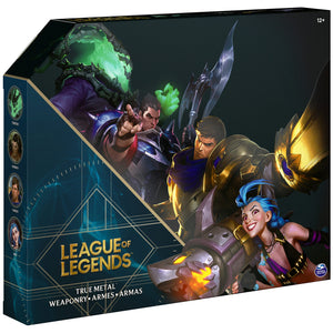 League of Legends True Metal Weaponry 4-Pack