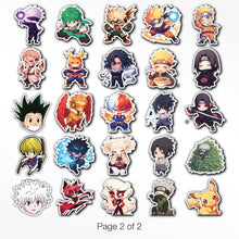 Load image into Gallery viewer, 50 Pcs Anime Stickers Mixed Pack