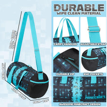 Load image into Gallery viewer, Minecraft Duffle Bag for Kids Teens