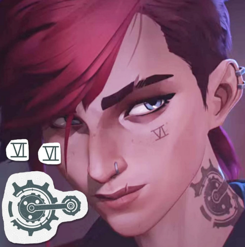 Vi Temporary Tattoos