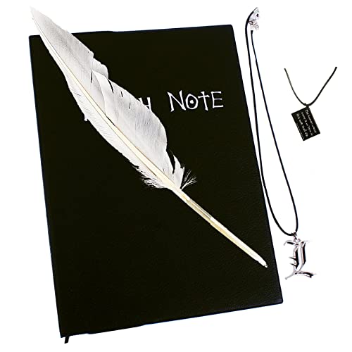 DeathNote  Notebook with Feather Pen