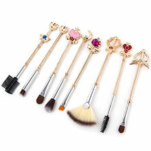 Load image into Gallery viewer, 8pcs Sailor Moon Makeup Brush Set With Pouch