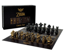 Load image into Gallery viewer, USAOPOLY The Legend of Zelda Chess Set | 32 Custom Sculpt Chesspiece | Link vs. Ganon