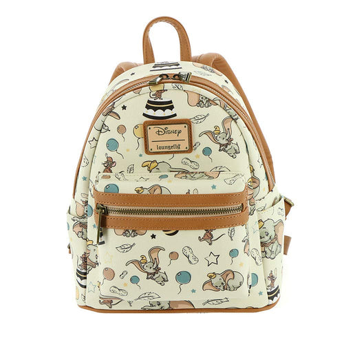 Loungefly Disney's Dumbo Faux Leather Mini Backpack Standard