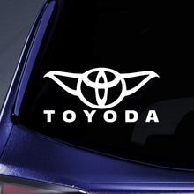 Load image into Gallery viewer, Toyoda Yoda Sticker Decal Notebook Car Laptop